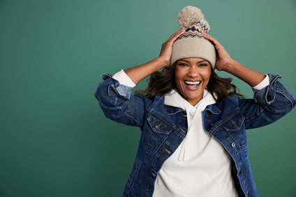 Port Authority® Alpine Pom Beanie - NAPA