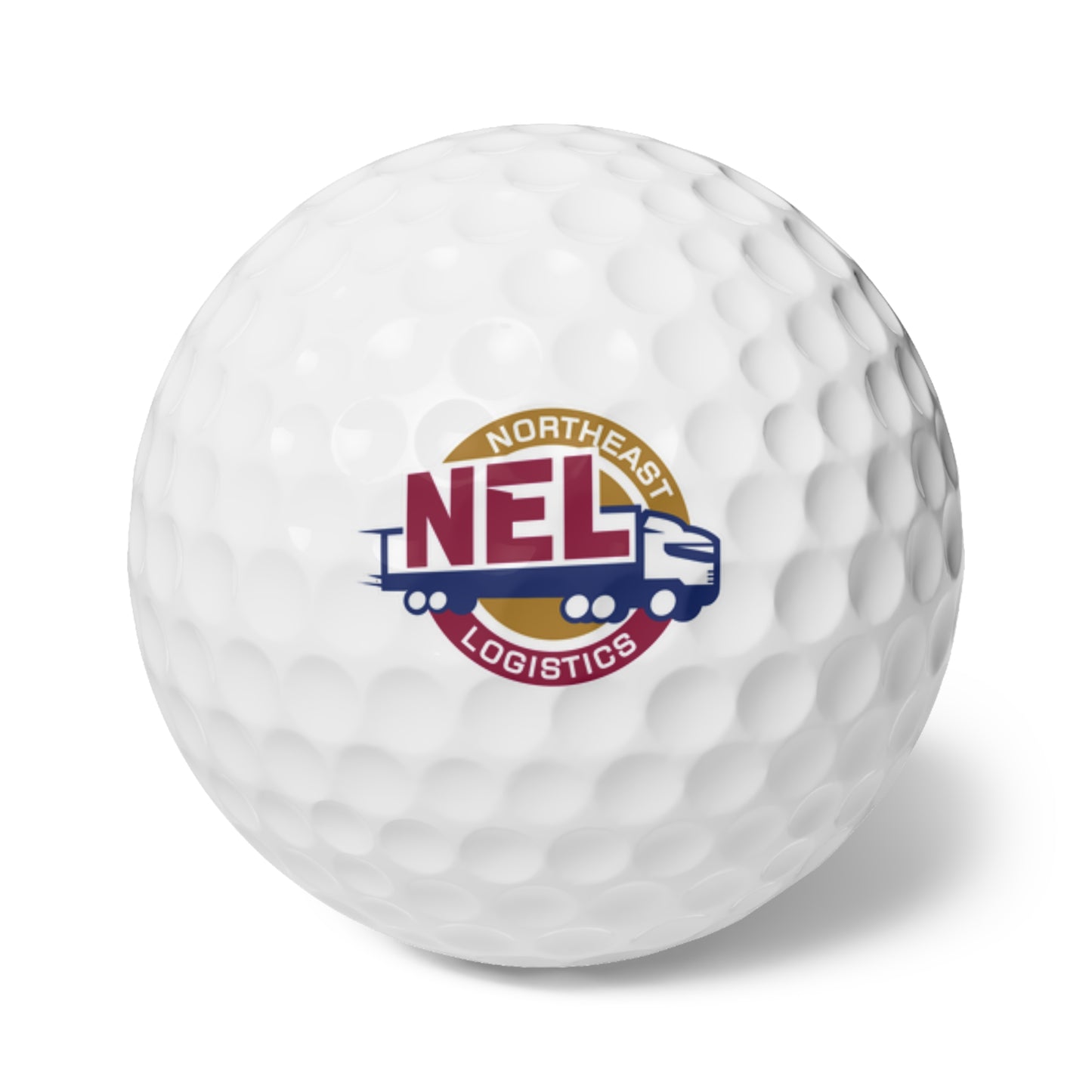 Golf Balls, 6pcs - NEL