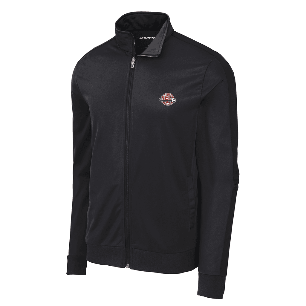 Sport-Tek ® Tricot Sleeve Stripe Track Jacket - NEL