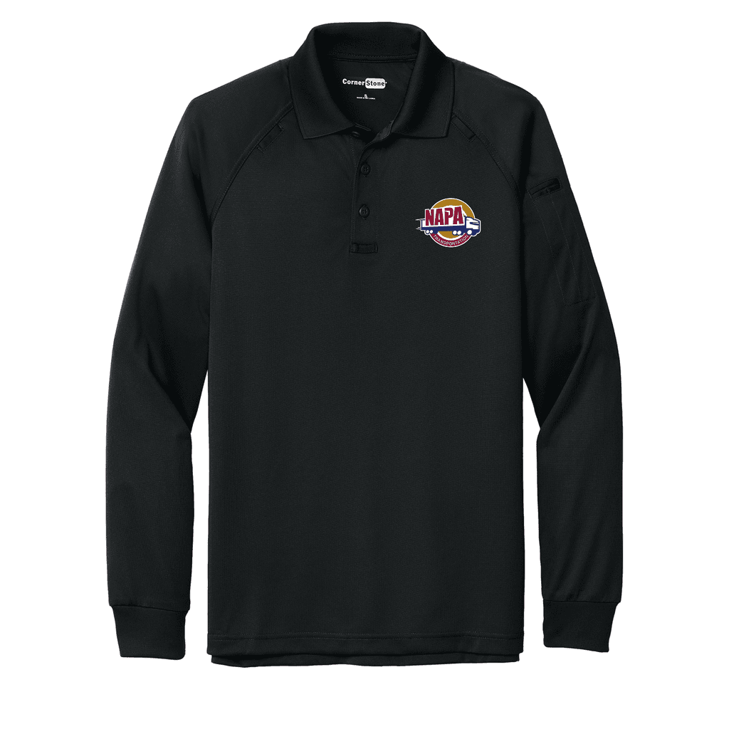 CornerStone® Select Long Sleeve Snag-Proof Tactical Polo - NAPA
