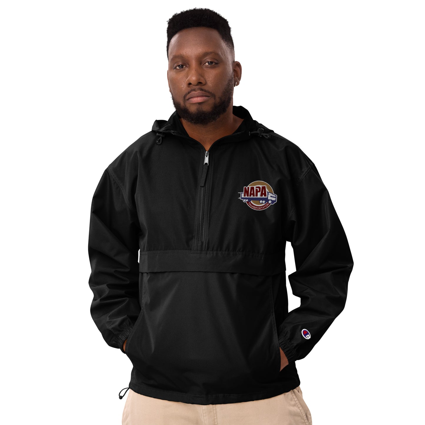 Champion | Embroidered Packable Jacket