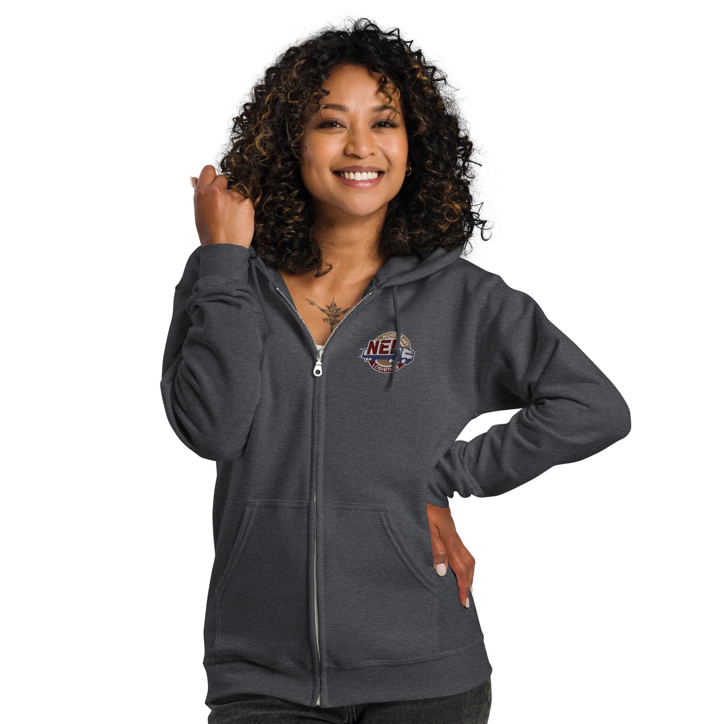 Unisex classic zip hoodie - NEL