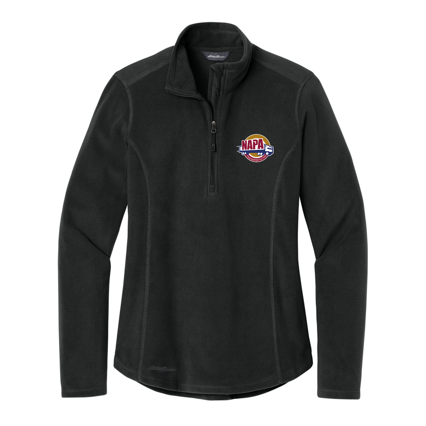 Eddie Bauer® Women's 1/2-Zip Microfleece Jacket - NAPA