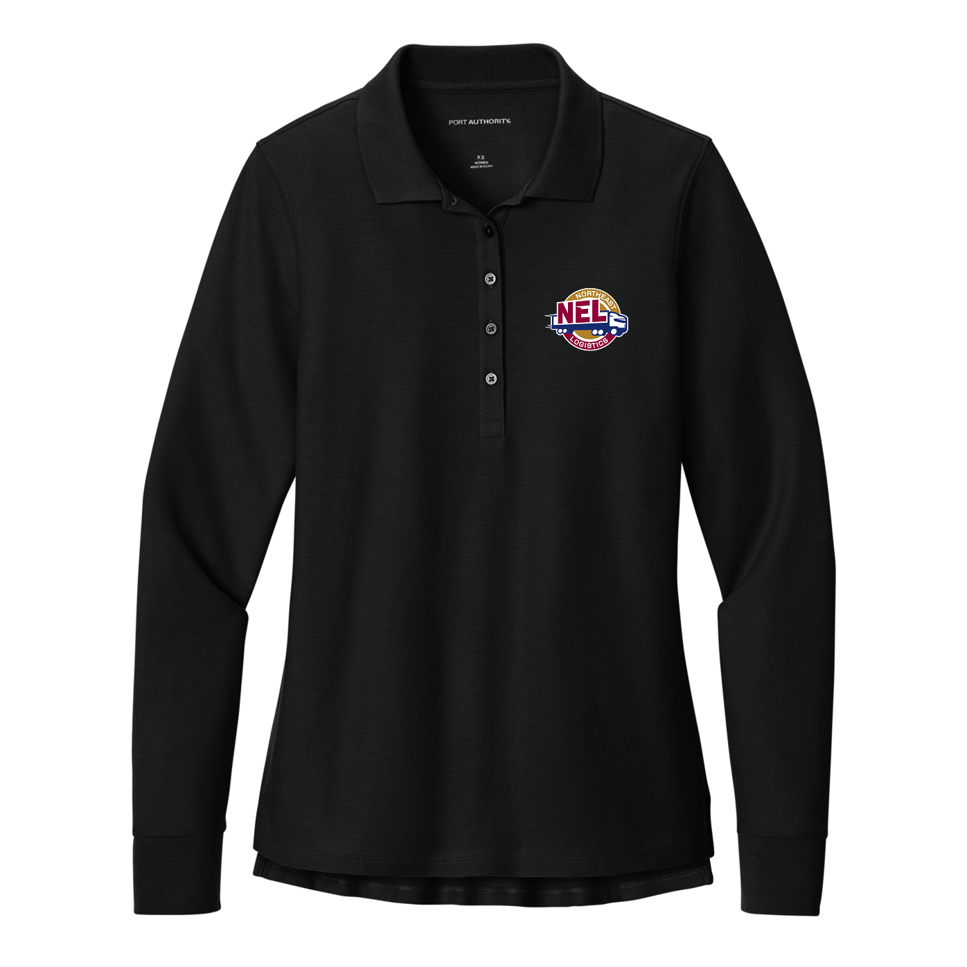 Port Authority® Women’s Wearever Signature Pique Long Sleeve Polo - NEL