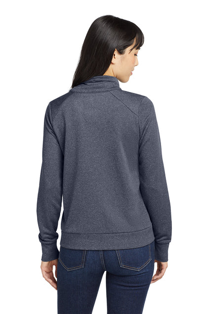 New Era® Women's Performance Terry Full-Zip Cowl - NAPA