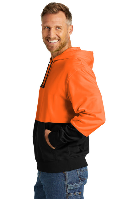 CornerStone® Enhanced Visibility Fleece Pullover Hoodie - NEL