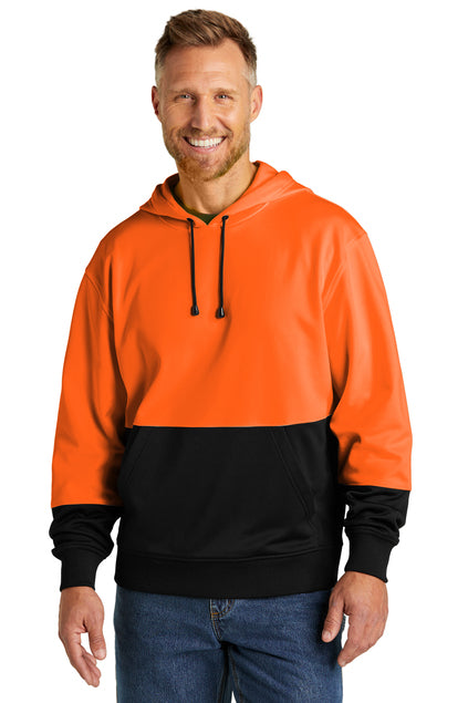 CornerStone® Enhanced Visibility Fleece Pullover Hoodie - NEL