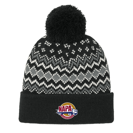 Port Authority® Alpine Pom Beanie - NAPA