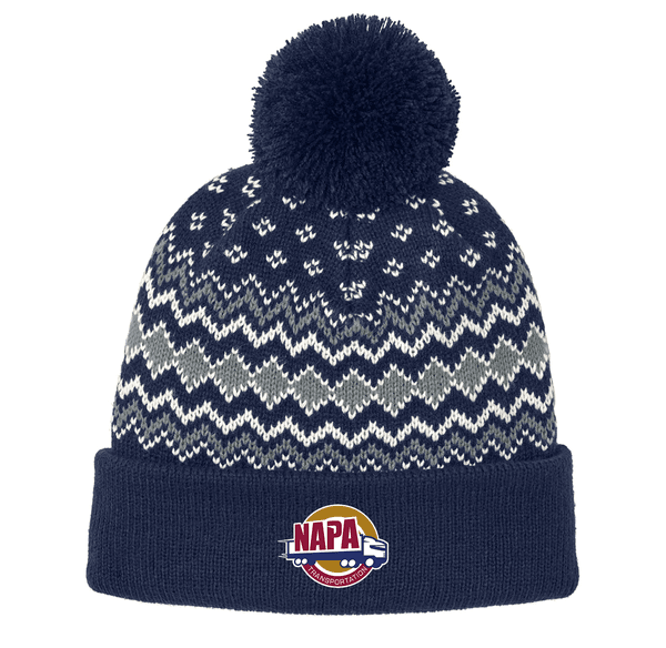 Port Authority® Alpine Pom Beanie - NAPA