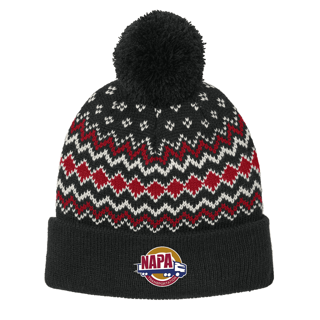 Port Authority® Alpine Pom Beanie - NAPA