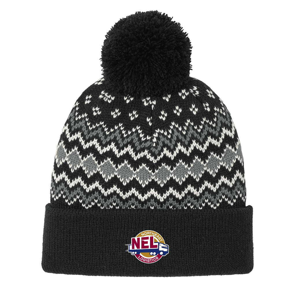 Port Authority® Alpine Pom Beanie - NEL