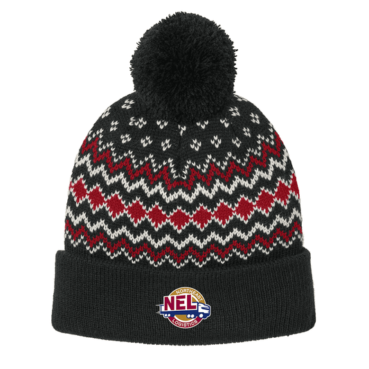 Port Authority® Alpine Pom Beanie - NEL