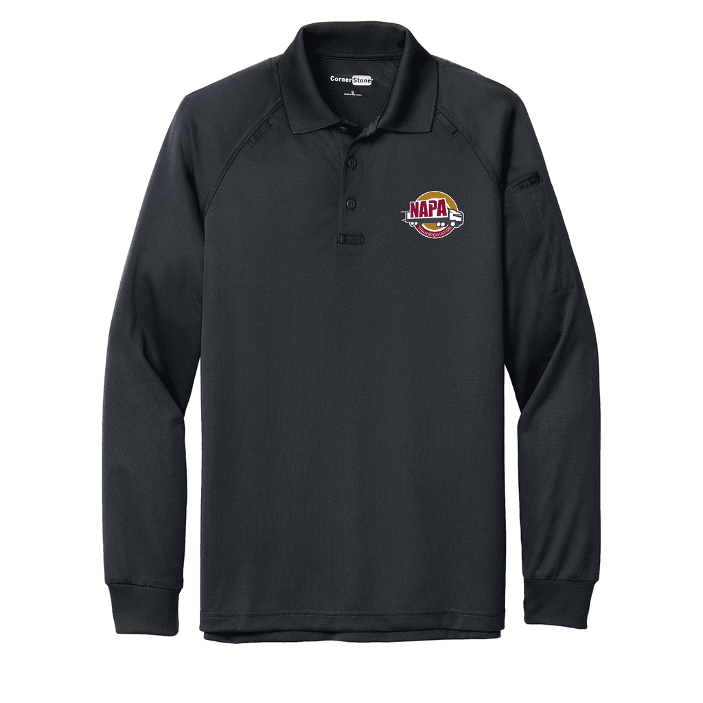 CornerStone® Select Long Sleeve Snag-Proof Tactical Polo - NAPA