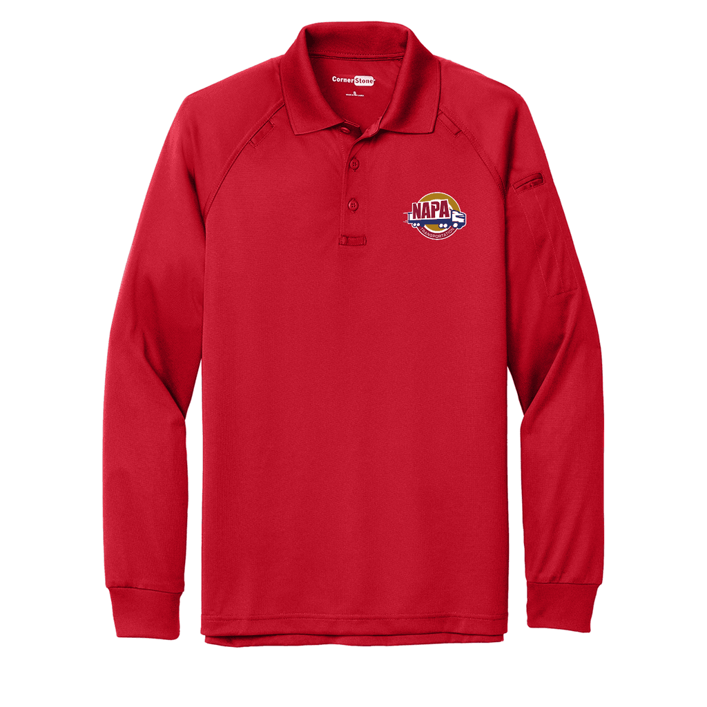 CornerStone® Select Long Sleeve Snag-Proof Tactical Polo - NAPA