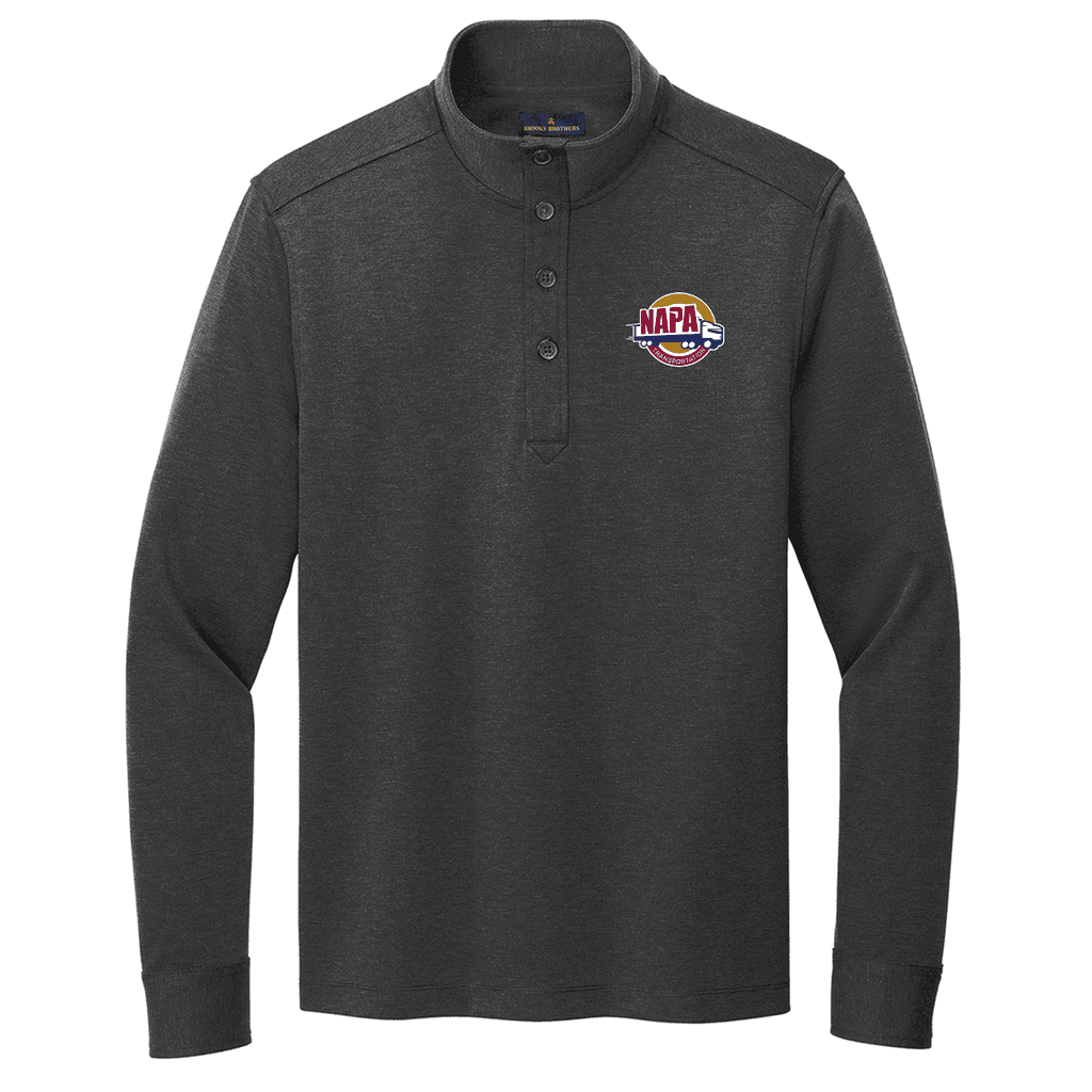 Brooks Brothers® Mid-Layer Stretch 1/2-Button - NAPA
