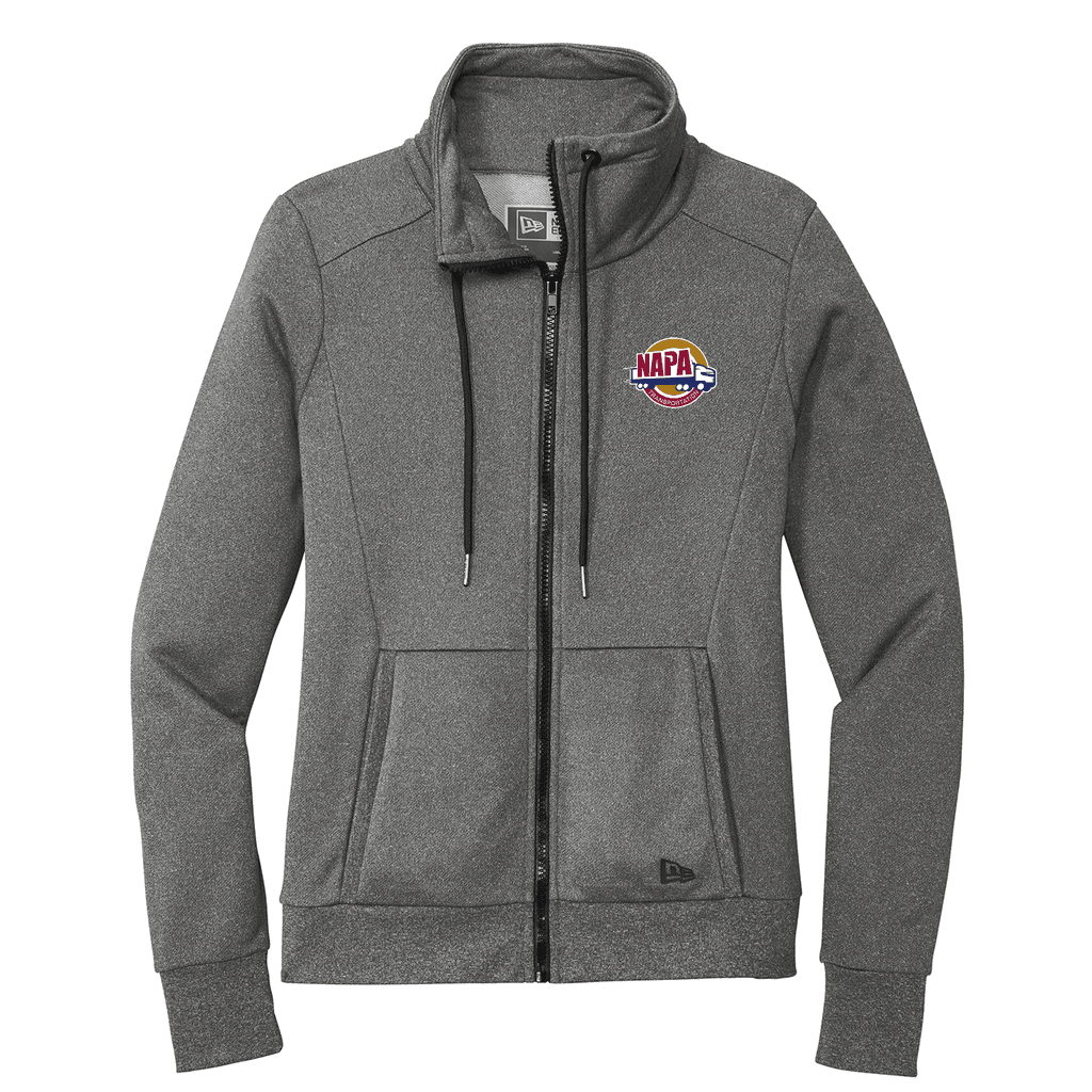 New Era® Women's Performance Terry Full-Zip Cowl - NAPA