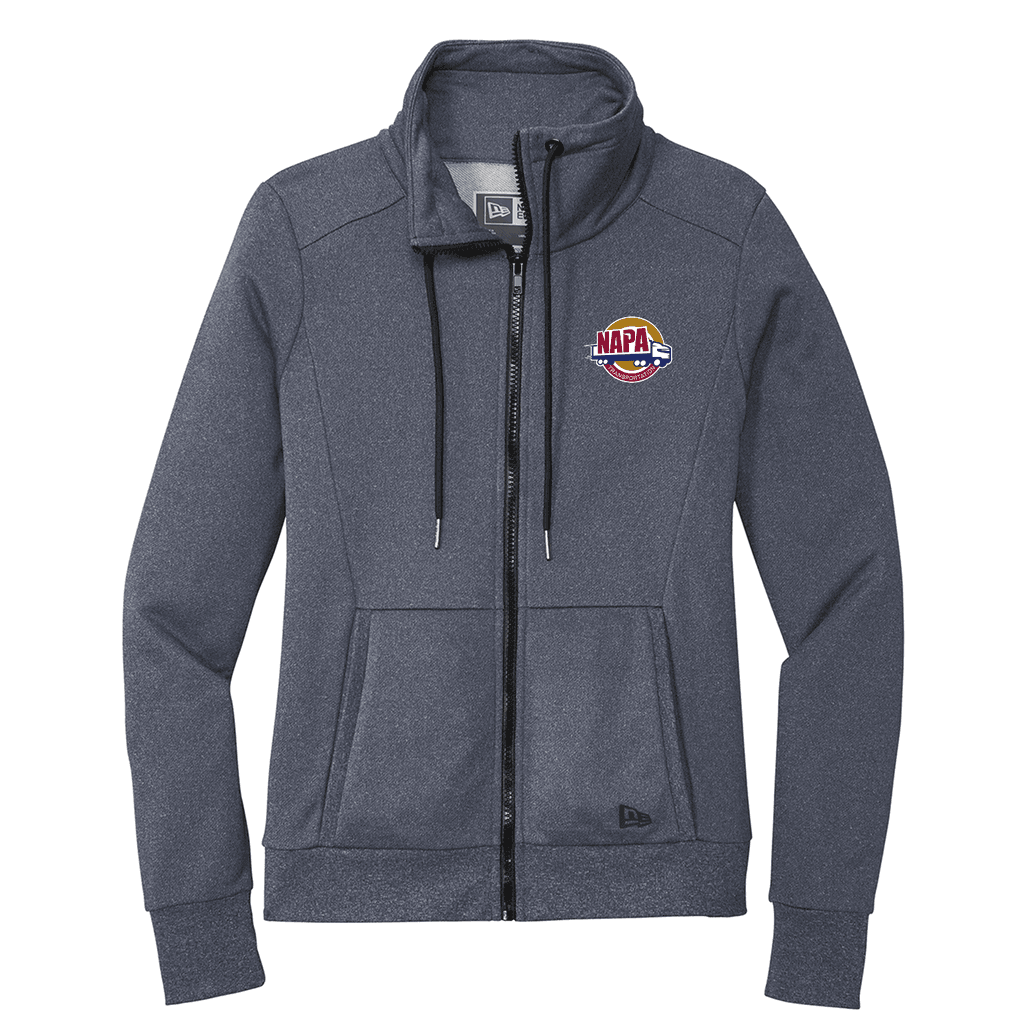 New Era® Women's Performance Terry Full-Zip Cowl - NAPA