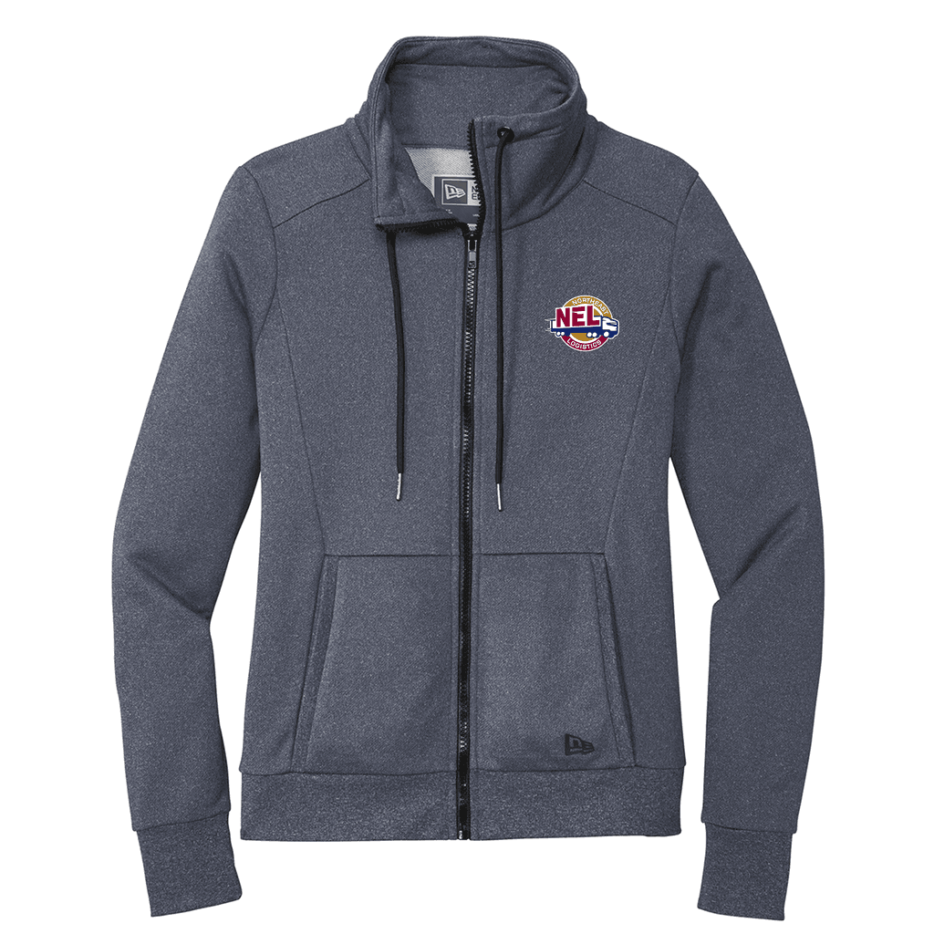 New Era® Women's Performance Terry Full-Zip Cowl - NEL