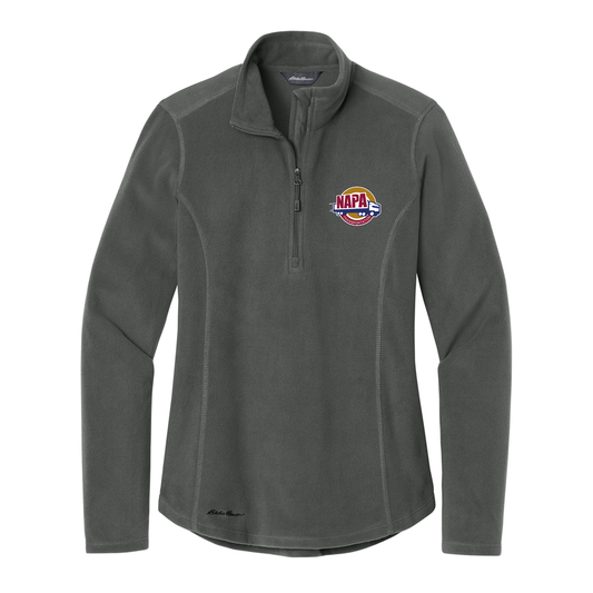 Eddie Bauer® Women's 1/2-Zip Microfleece Jacket - NAPA