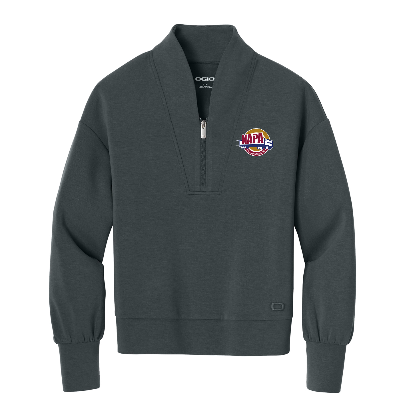 OGIO® Women’s Transcend 1/4-Zip - NAPA