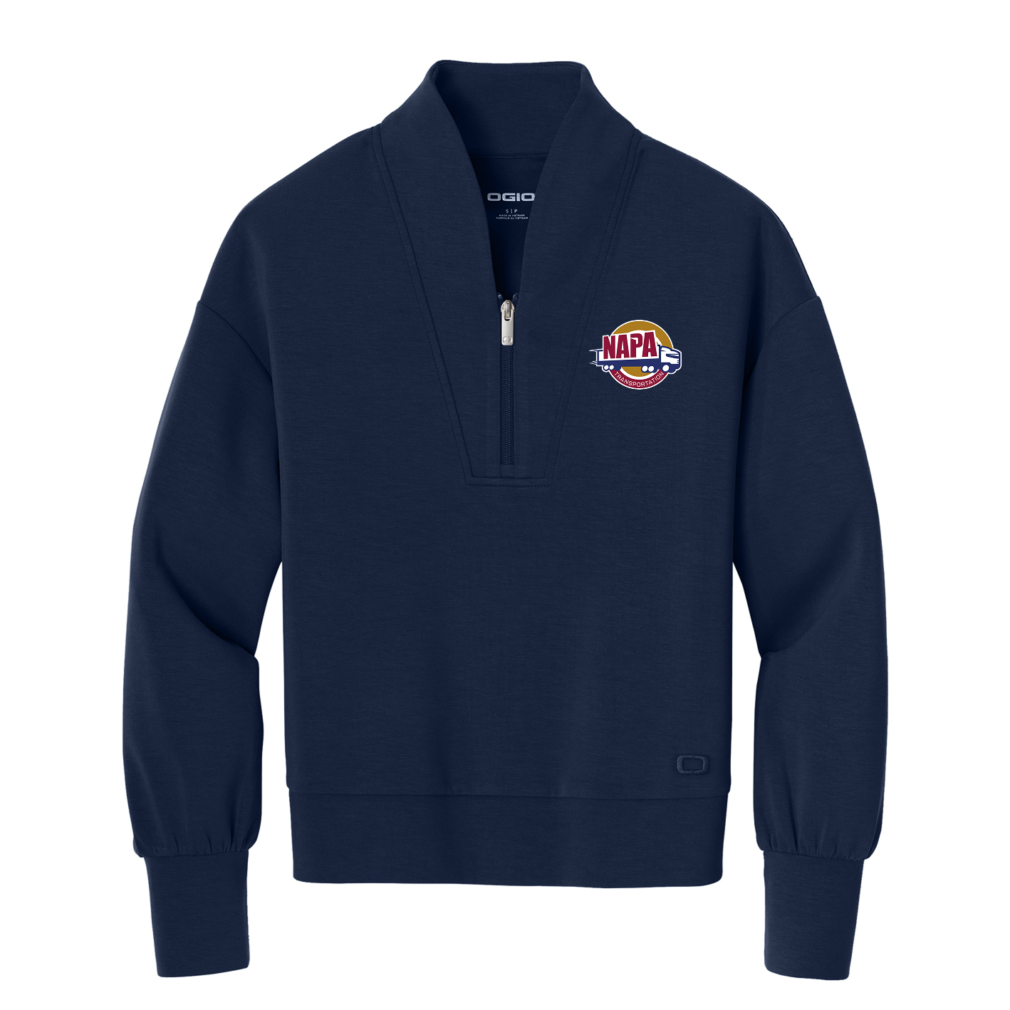 OGIO® Women’s Transcend 1/4-Zip - NAPA